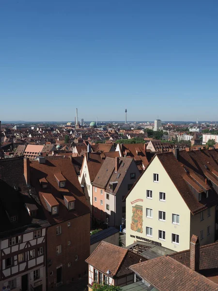 Nuernberg Germania Circa Giugno 2022 Veduta Aerea Della Città — Foto Stock