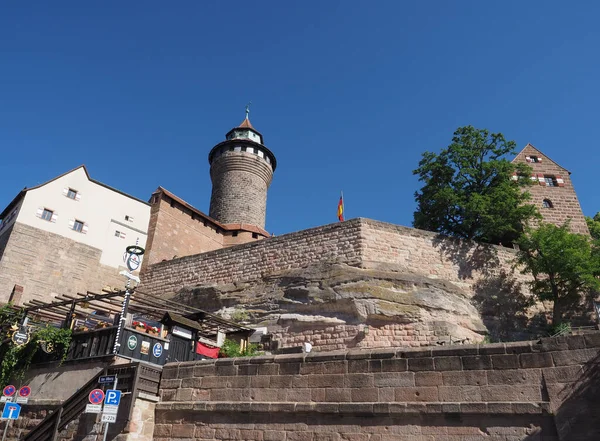 Nuernberg Germania Circa Giugno 2022 Castello Imperiale Nuernberger Burg — Foto Stock