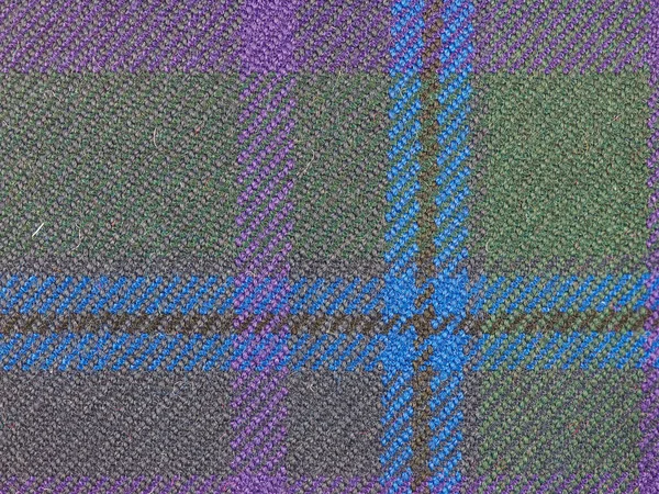 Industrial Style Tartan Fabric Texture Useful Background — 스톡 사진