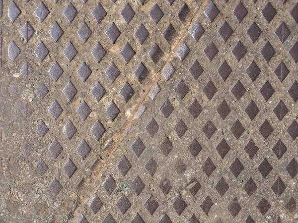 Industriële Stijl Bruin Verroest Staal Metalen Textuur Nuttig Als Achtergrond — Stockfoto