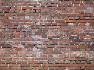 Kırmızı tuğla duvar dokusu arka plan olarak kullanışlı