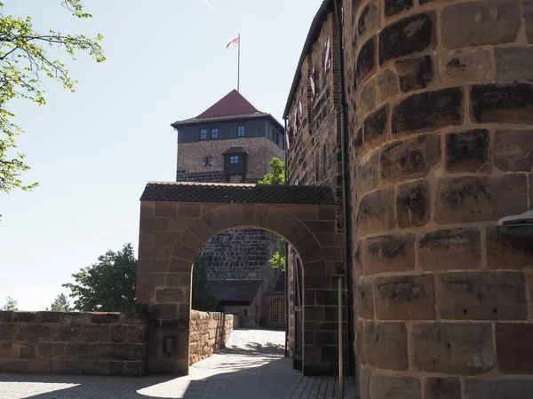 Nuernberger Burg Castillo Imperial Nuernberg Alemania — Foto de Stock