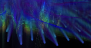 Soyut fraktal illüstrasyon arka plan olarak kullanışlı