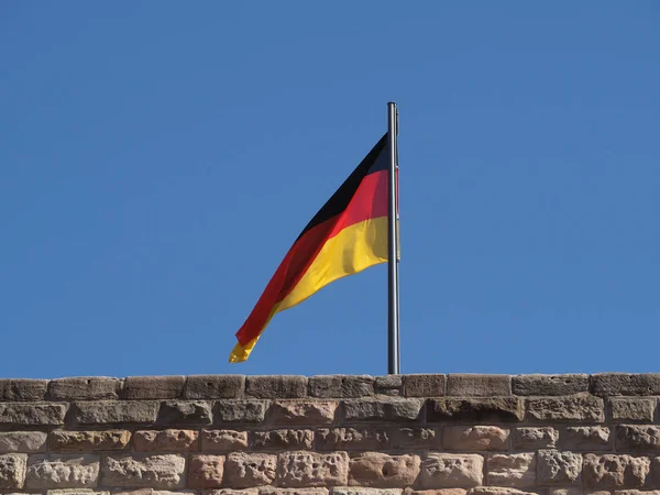 Bandiera Nazionale Tedesca Germania Europa — Foto Stock