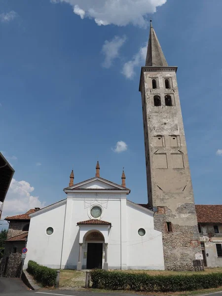 Santa Maria Maggiore Translation Mary Major Church Candelo Italy —  Fotos de Stock