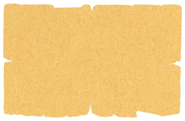 Paper Parchment Isolated White Background — Fotografia de Stock