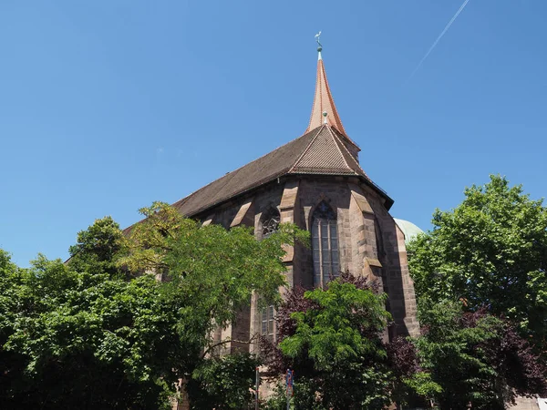 Jakob Evangelisch Lutherische Kirche Nürnberg Deutschland — Stockfoto