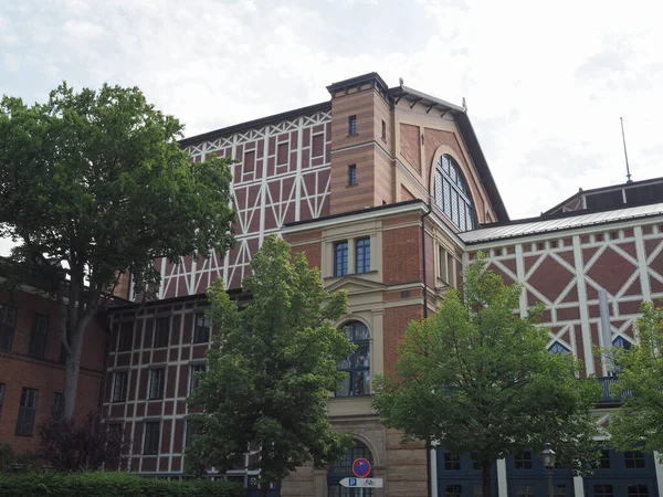 Wagner Festspielhaus Translation Festival Theatre Bayreuth Germany — Stock fotografie