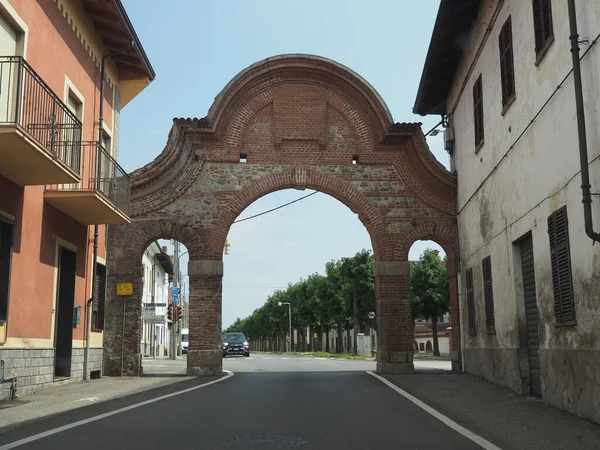 Borgo Ale Italy Circa July 2022 Porta Alice City Gates — Stock Photo, Image