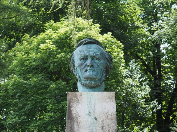 Bayreuth Alemanha Circa June 2022 Busto Siegfried Wagner Pelo Escultor — Fotografia de Stock