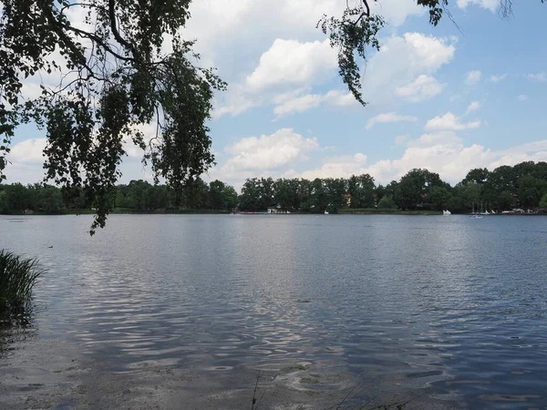 Nuernberg Niemcy Circa Czerwca 2022 Jezioro Kleiner Dutzendteich — Zdjęcie stockowe