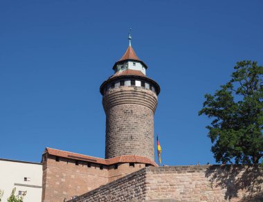 Nuernberger Burg İmparatorluk Kalesi Nuernberg, Almanya