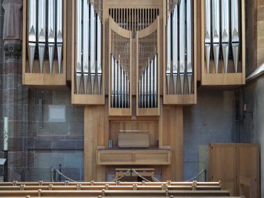 NUERNBERG, GERMANY - CIRCA HAZİRAN 2022: Frauenkirche, çeviri: