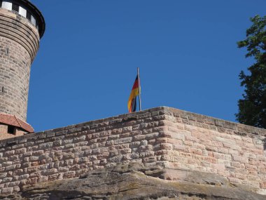 Nuernberger Burg İmparatorluk Kalesi Nuernberg, Almanya