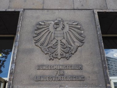 VIENNA, AUSTRIA - CIRCA EPTEMBER 2022: Bundesministerium fuer Landesverteidigung Ulusal Savunma Bakanlığı