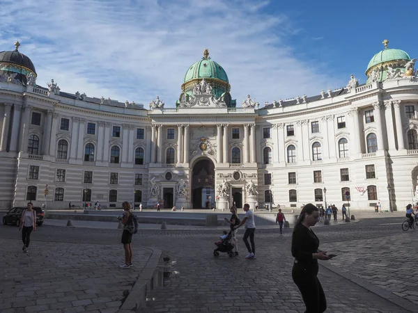 Vienna Austria Crca Eptesi 2022 Hofburg Eski Mparatorluk Sarayı — Stok fotoğraf