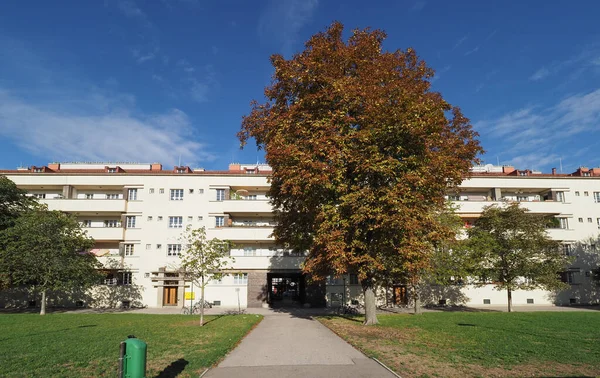 Vienne Autriche Circa Septembre 2022 Complexe Habitation Karl Marx Hof — Photo