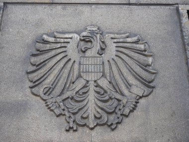 Avusturya arması ve kartal Viyana, Avusturya 'da