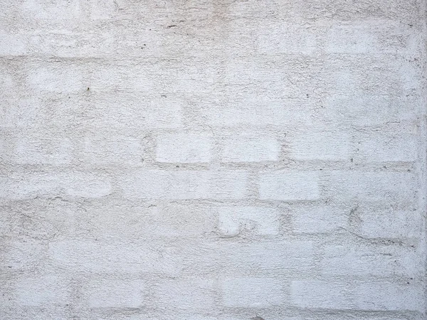 Muro Ladrillo Blanco Útil Como Fondo — Foto de Stock