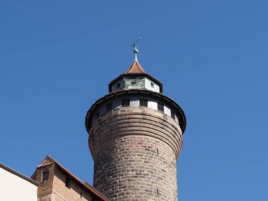 Nuernberger Burg İmparatorluk Kalesi Nuernberg, Almanya