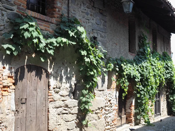 Ricetto Fortified Medieval Village Candelo Italy — Fotografia de Stock