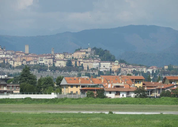 Citta Alta Translation Ciudad Alta Bérgamo Italia — Foto de Stock