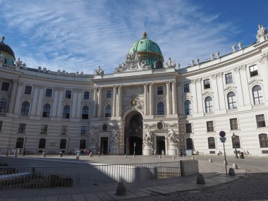 VIENNA, AUSTRIA - CRCA EPTESİ 2022 Hofburg Eski İmparatorluk Sarayı