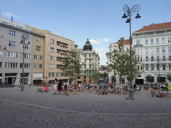 Brünn Tschechische Republik Circa September 2022 Blick Auf Die Stadt — Stockfoto