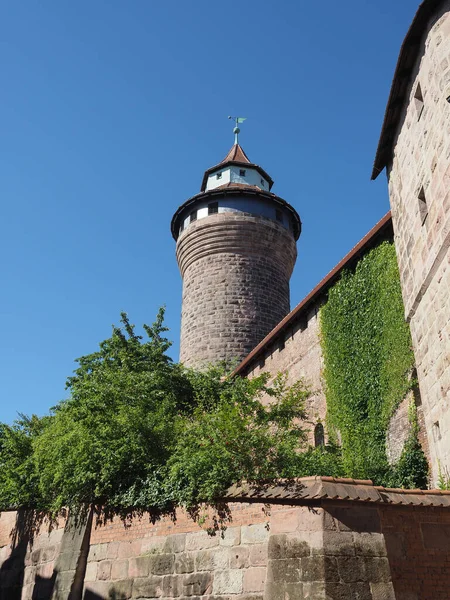 Nuernberger Burg Castillo Imperial Nuernberg Alemania — Foto de Stock