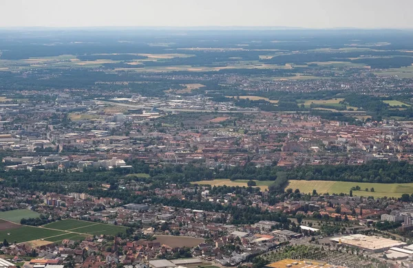 Paris, Fransa 'nın hava manzarası.