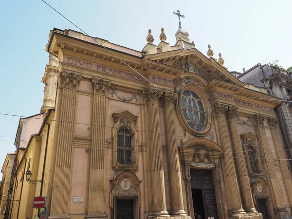 Церква Сан Франческо Ассізі Турині Італія — стокове фото