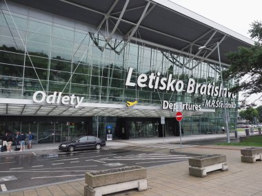 BRATISLAVA, SLOVAKIA - CIRCA SEPTEMBER 2022: Stefanik Havaalanı