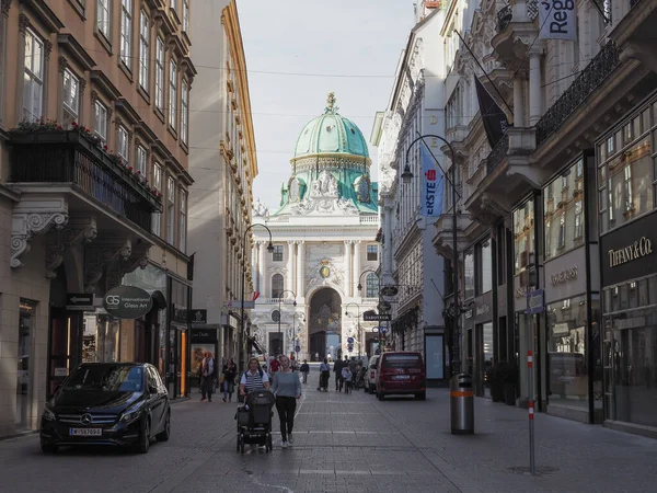 Vienna Áustria Circa Setembro 2022 Vista Cidade Wien — Fotografia de Stock