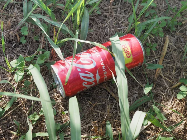 Atlanta Circa Septiembre 2022 Lata Coca Cola — Foto de Stock