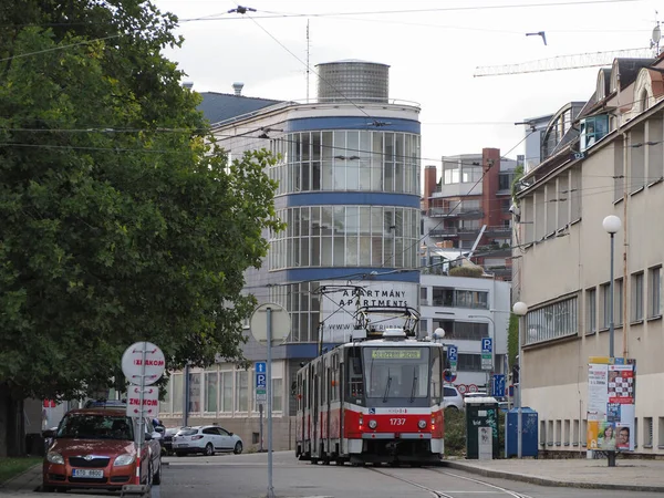 Brno République Tchèque Circa Septembre 2022 Appartements Immeuble Kopecna — Photo