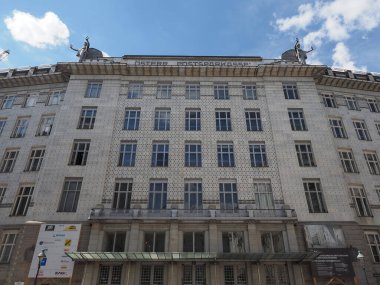 VIENNA, AUSTRIA - CIRCA SEPTEMBER 2022: Oesterreichische Postsparkasse Postsparkasse Çeviri: