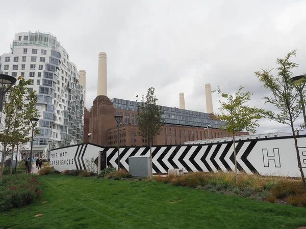 Londen Circa Oktober 2022 Battersea Centrale Wordt Oktober Heropend — Stockfoto