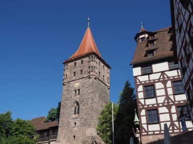 Nuernberger Burg İmparatorluk Kalesi Nuernberg, Almanya