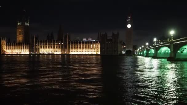 의회와 웨스트 민스터 브리지 영국에서의 — 비디오