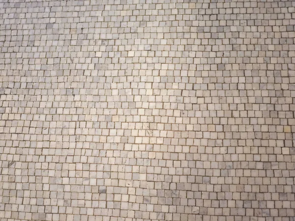 Estilo Industrial Mármol Blanco Azulejos Mosaico Textura Útil Como Fondo — Foto de Stock
