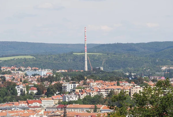Vista Aérea Ciudad Brno República Checa — Foto de Stock