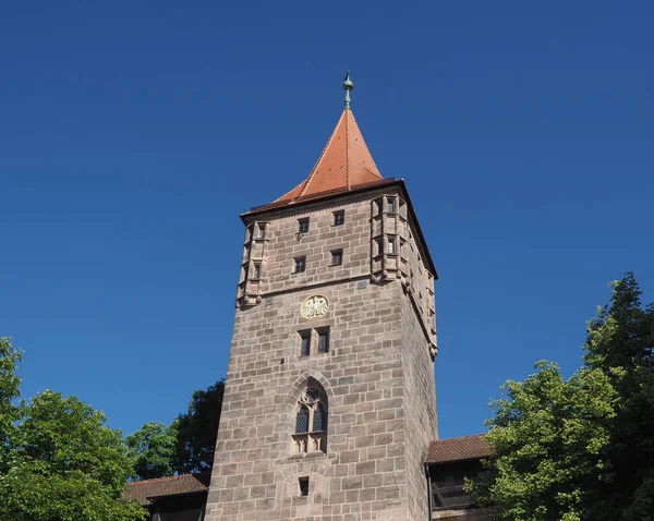 Nürnberger Burg Császári Kastély Nürnbergben Németországban — Stock Fotó