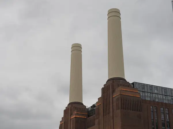 Морская Электростанция Лондоне Великобритания — стоковое фото