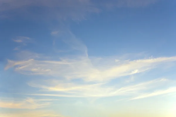 Lucht voor zonsondergang — Stockfoto