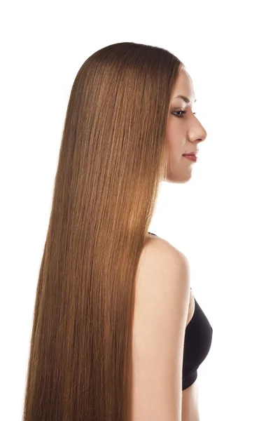 Beautiful long hair — Stock Photo, Image