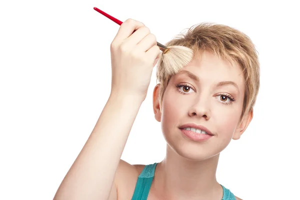 Trucco. Make-up viso — Foto Stock