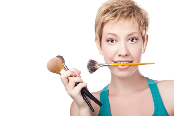 Makeup. Make-up Face — Stock Photo, Image