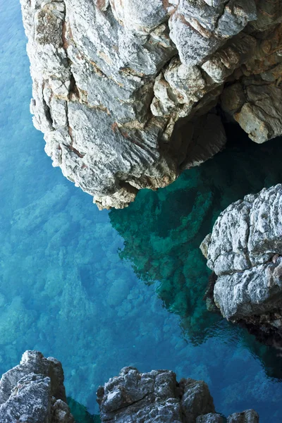 Farbenfrohe Felsformationen auf dem Montenegro — Stockfoto