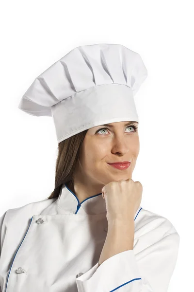 Beautiful chef. Portrait — Stock Photo, Image