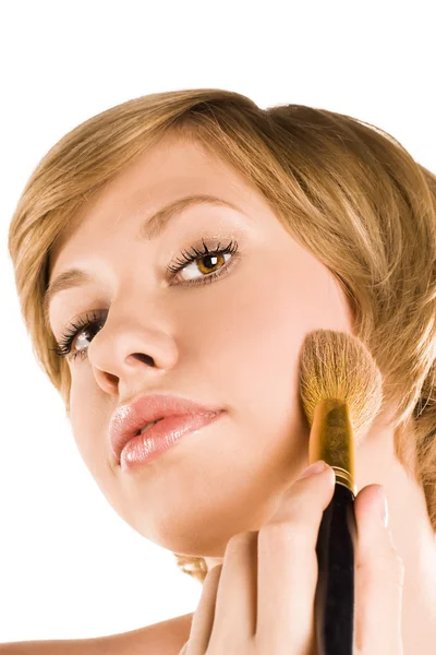 Kosmetiska. bas för perfekt make-up. — Stockfoto